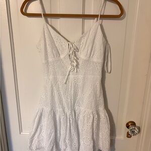 White Eyelet Sundress